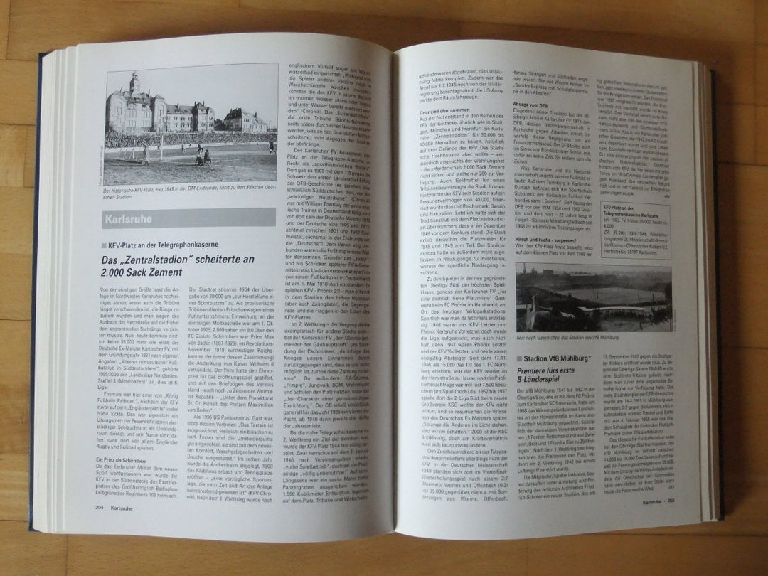 Das grosse Buch der deutschen Fussball-Stadien, Gebundenes Buch