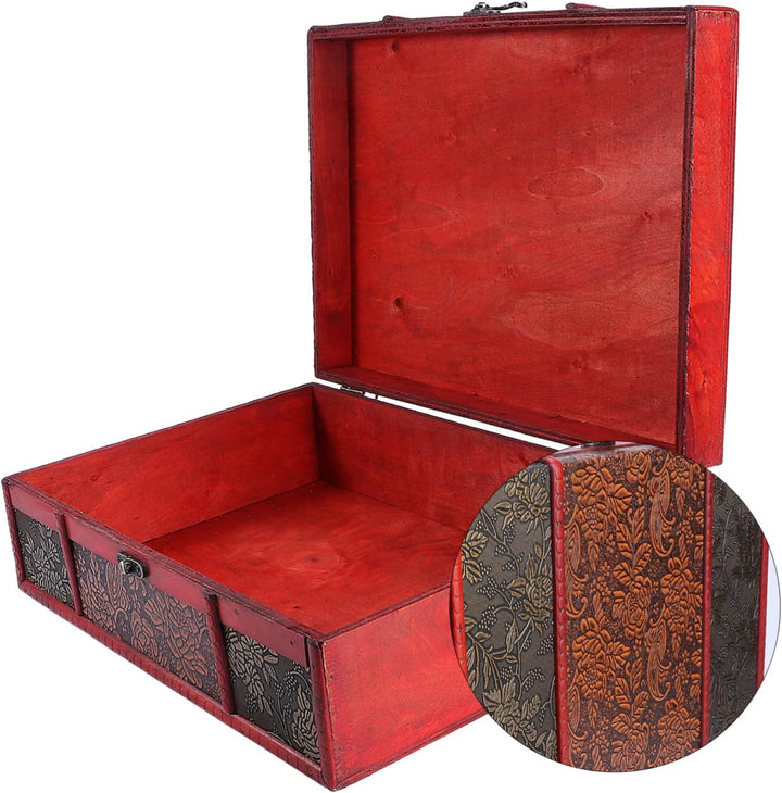 Cabilock Boxen Halskette Lagerung Container Schmuck Lagerung Container Ringschmuck Retro Schmuck Hal