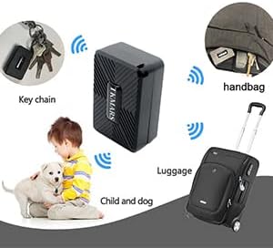 TK913 GPS 4G Mini Tracker, Echtzeit-Standort mit Alarm Erinnerung per SMS/APP/Web-Plattform, Anti-Ve