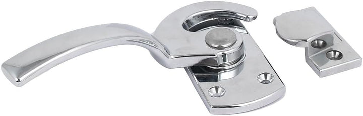 sourcing map 6" Länge Dampfer Ofen Tür Edelstahl Link Hand Freigabe Zuggriff Verriegelung de