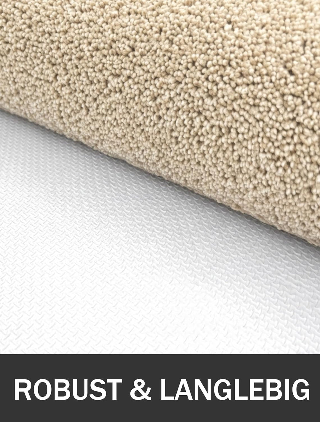 50x80cm Schmutzfangmatte Fussmatte für Innenbereich, rutschfeste Türmatte Waschbar aus Mikrofaser mi