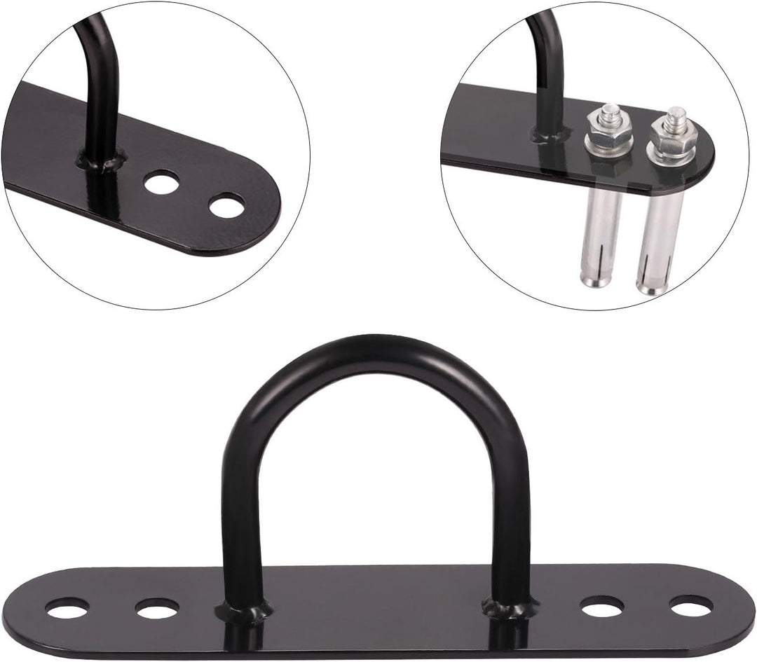 KYLIN SPORT Battle Rope Wand / Deckenhalterung Anker Bracket Hook für Suspension Straps Crossfit Gym