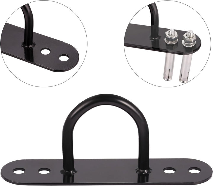 KYLIN SPORT Battle Rope Wand / Deckenhalterung Anker Bracket Hook für Suspension Straps Crossfit Gym
