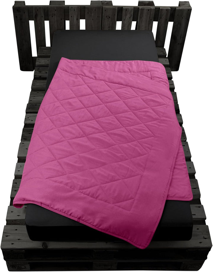 Sommerdecke 135x200 cm - dünne und leichte Bettdecke für den Sommer – Kühl schlafen – ideal für Camp