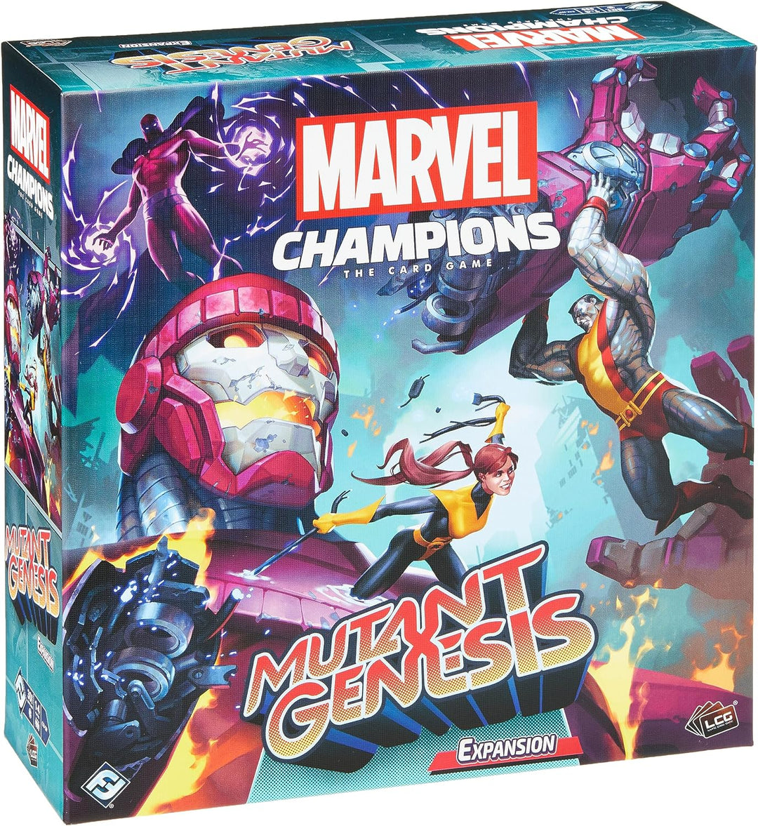 Fantasy Flight Games Mutant Genesis: Marvel Champions, Kartenspiel, ab 14 Jahren, 1-4 Spieler, 60 Mi