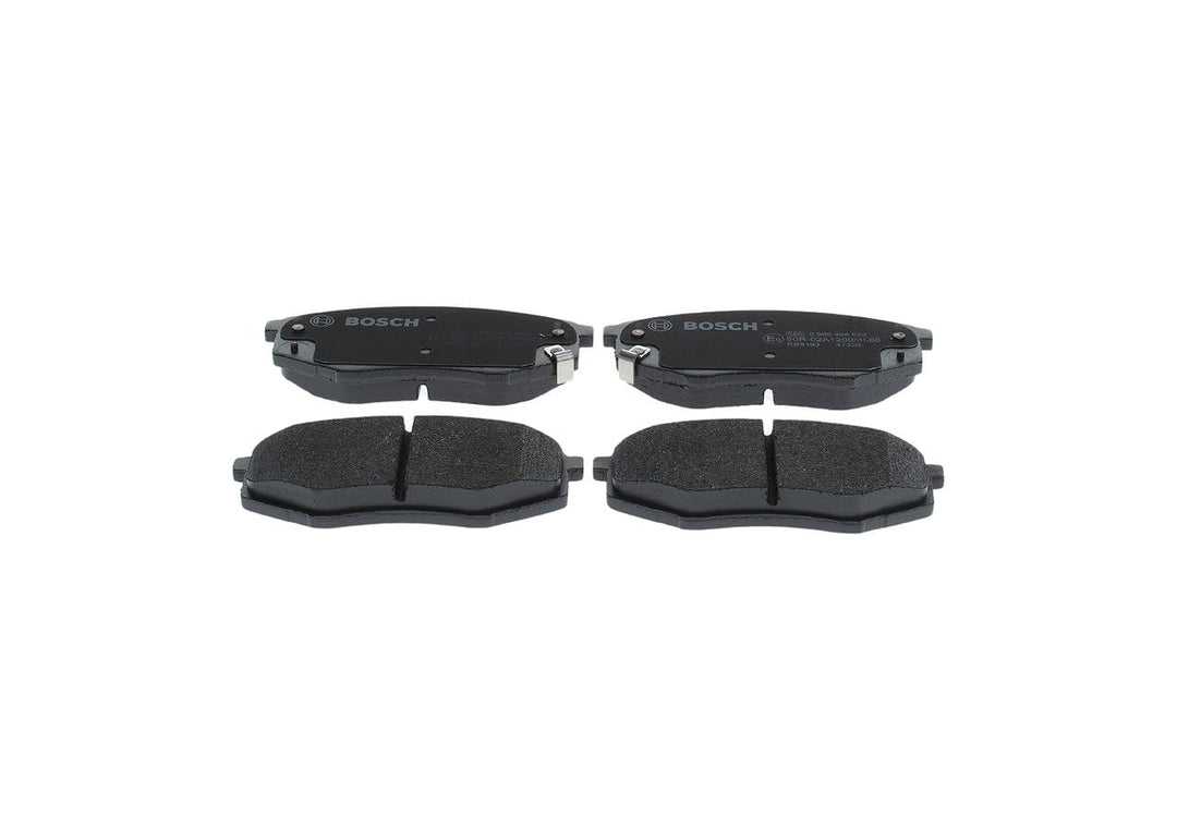 Bosch BP1687 Bremsbeläge - Vorderachse - ECE-R90 Zertifizierung - vier Bremsbeläge pro Set