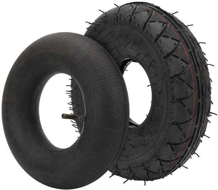 Roller Reifen, 4.10/3.50-4 Gummi Elektroroller Aussen- und Schlauchreifen für E-Bike Elektroroller