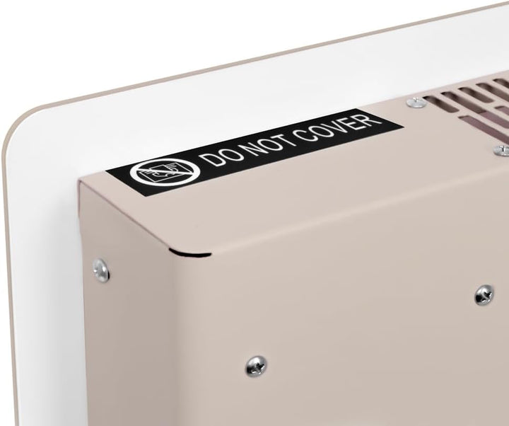 VONROC Elektroheizung energiesparend 2500W - Konvektor Heizung [30qm Räume] - Mobile Elektrische Hei