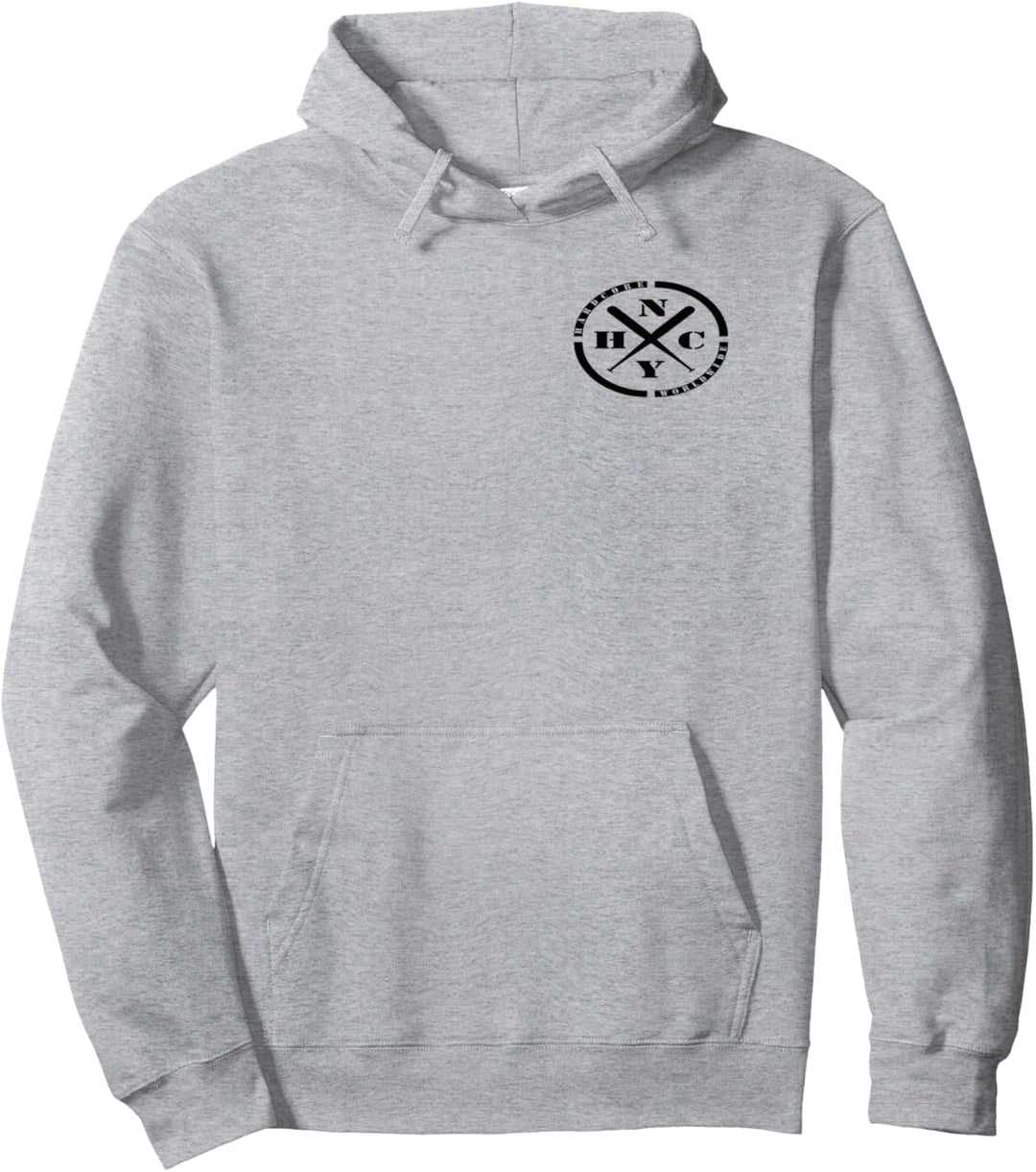 Black Hardcore is Worldwide NEW YORK NYHC Punks Not Dead Pullover Hoodie