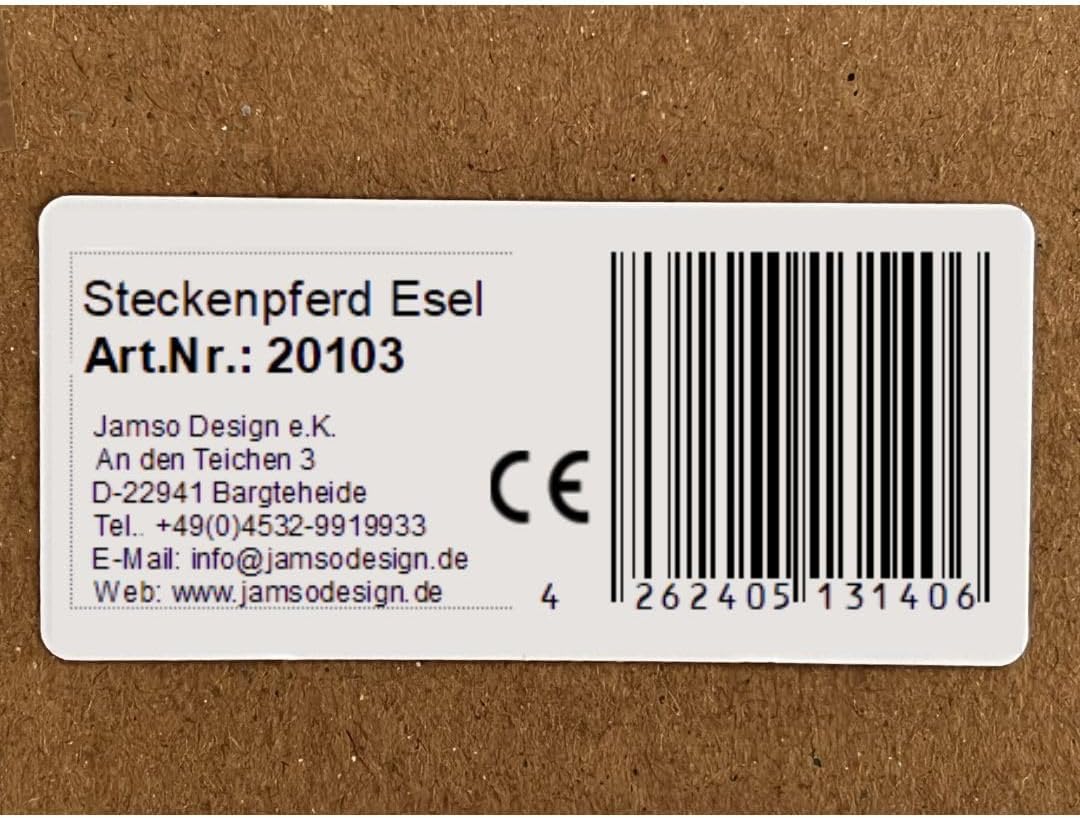 Steckenpferd Esel Holz | Stabpferd, Holzpferd, Steckenesel, Stockpferd, Hobby Horse
