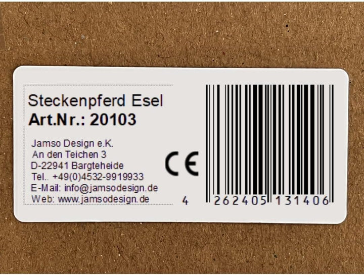 Steckenpferd Esel Holz | Stabpferd, Holzpferd, Steckenesel, Stockpferd, Hobby Horse
