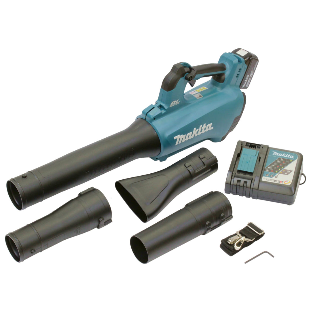 Makita DUB184RF Akku-Gebläse 18 V / 3,0 Ah, 1 Akku + Ladegerät 1 Akku mit einem Ladengerät Single, 1