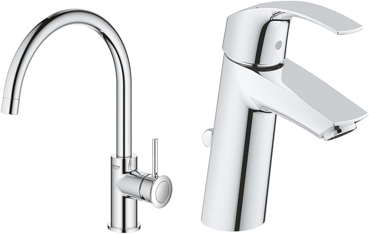 GROHE Start Classic - Einhand- Spültischarmatur & Eurosmart - Badarmatur Einhand- Waschtischarmatur