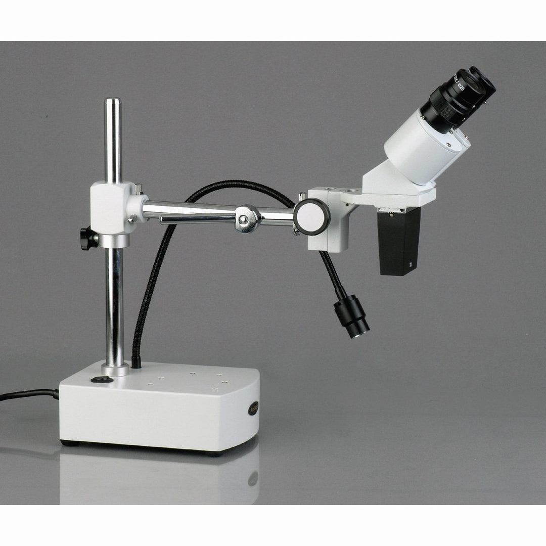 AmScope SE400 Professionelles Binokulares Stereomikroskop, WF10X-Okulare, 1X-Objektiv, LED-Beleuchtu