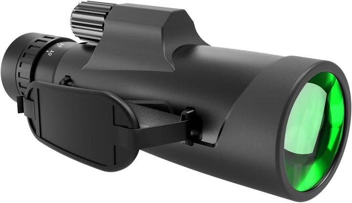 Monokular 10-30x Zoom Monokulares mit Nachtsicht BAK4 Prisma FMC Fernrohr Erwachsene mit Halter und