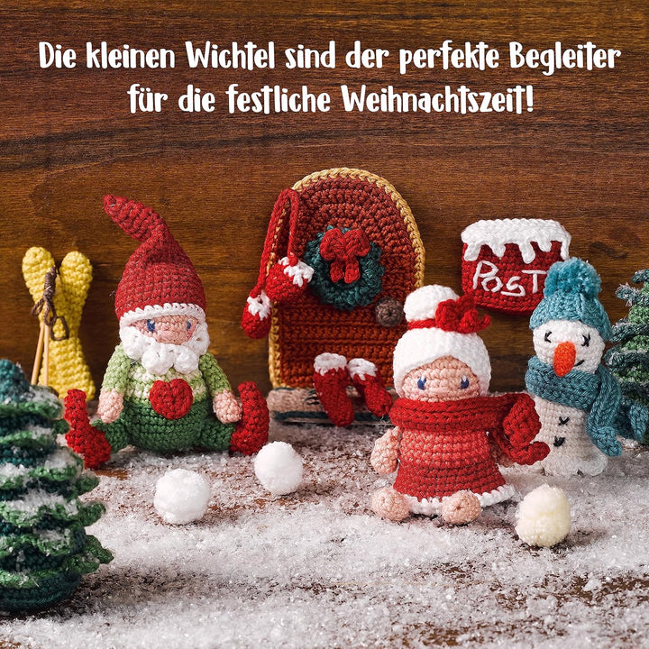 TOPP Weihnachtliche Wichtelhäkelei: Wichtel und Accessoires einfach gehäkelt, Gebundenes Buch