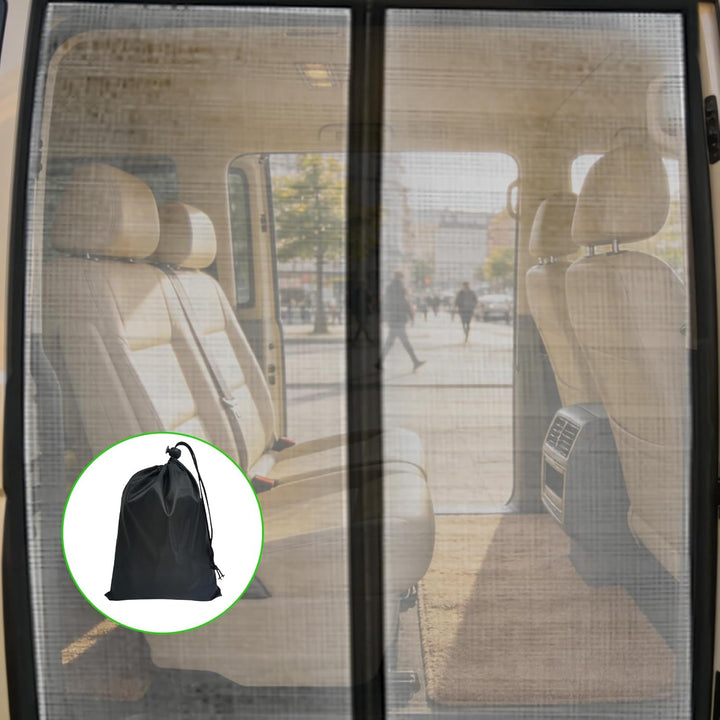 Moskitonetz Magnetisch für VW T5 T6 Schiebetür, 145 * 115 cm Sonnenschutz Auto Seitentür Moskitonetz