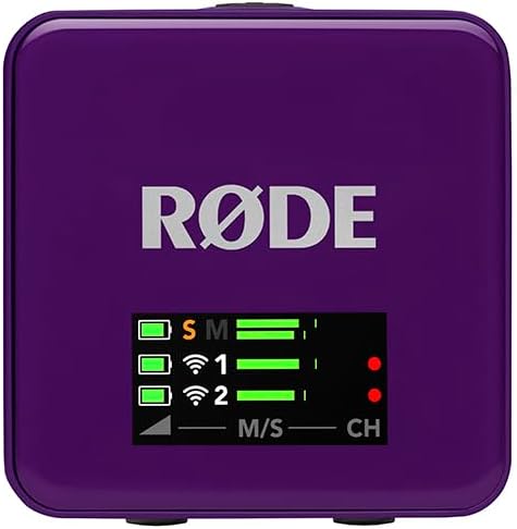 RØDE Wireless GO (Gen 3) – Kompakter kabelloser Mikrofon – Kristallklarer Klang, 32-Bit Float Aufnah