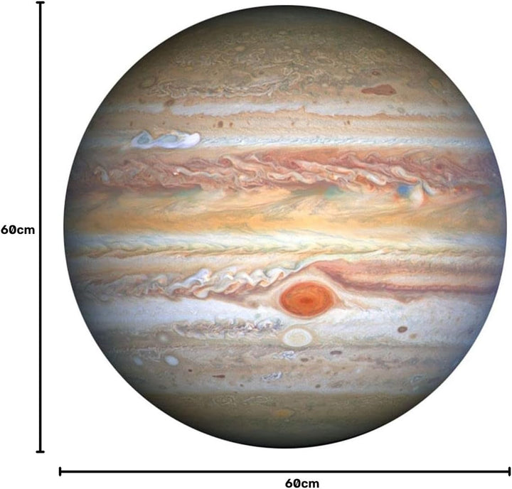 Startonight Bild auf Acrylglas - Die Jupiter Planet - Abstrakte Modernes Acrylglasbild - Deko Glas 6