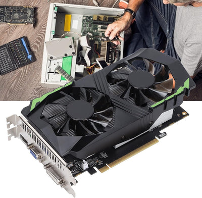 KIMISS Grafikkarte 128 Bit, 1250 MHz Automatische Erkennung GTX 1050ti 4 GB DDR5 1060 Gaming Langleb