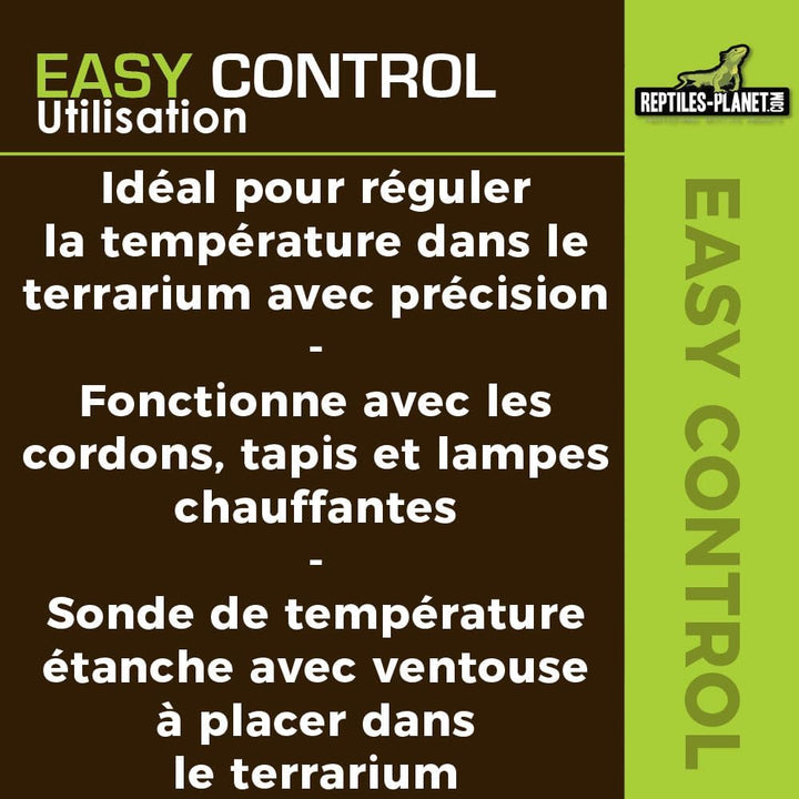 Reptiles Planet Thermostat für Terrarium Reptilien Easy Control