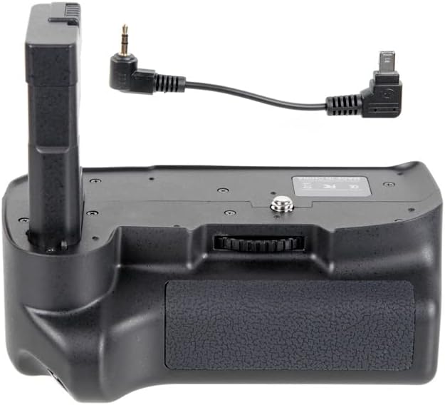 ayex Batteriegriff Passend für Nikon D3100 D3200 D3300 D5300 mit Hochformatauslöser viele Funktionen