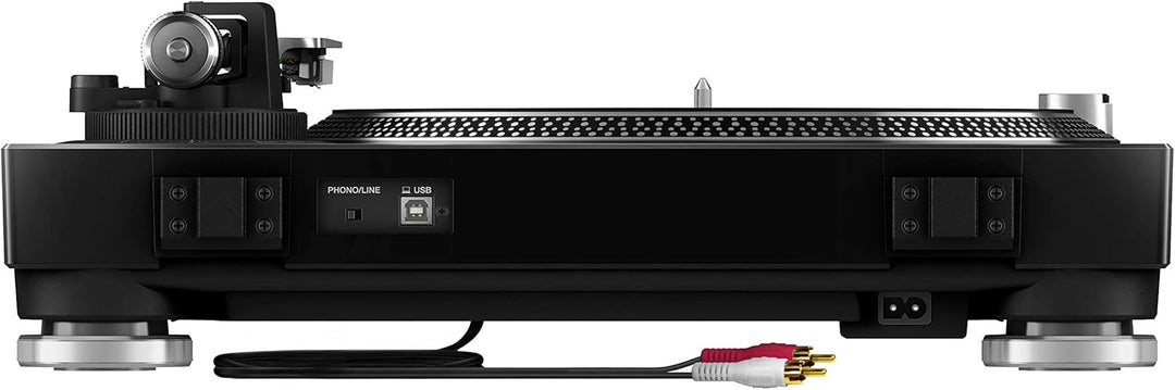 Pioneer DJ PLX-500-K DJ-Plattenspieler mit Direktantrieb, schwarz Black Single, Black Single