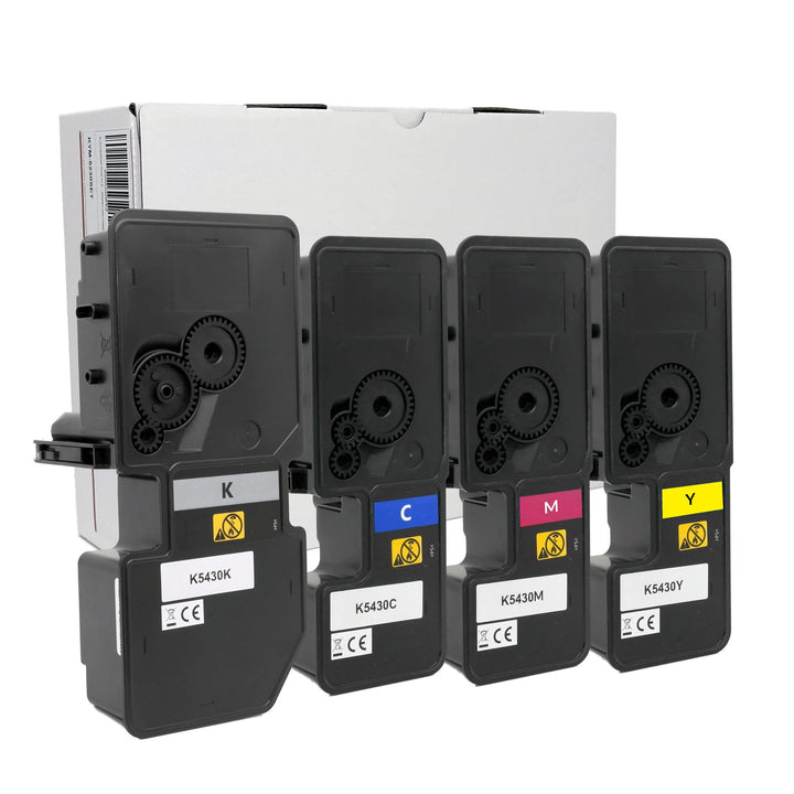 OBV 4X Toner kompatibel mit Kyocera TK-5430 / TK5430 für ECOSYS MA2100cfx MA2100cwfx PA2100cwx PA210