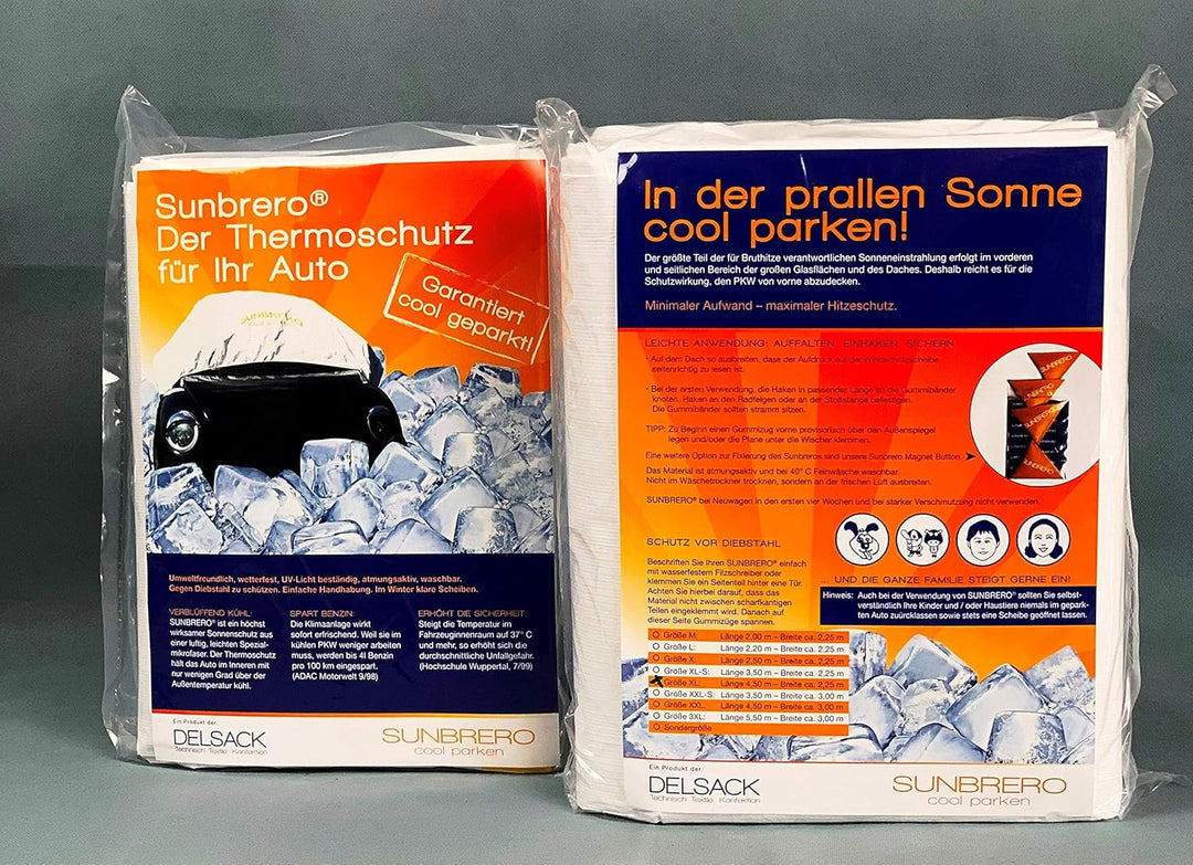 Sonnenschutz, Sunbrero Auto Folie, Hund, Abdeckung, Halbgarage, Hitzeschutz, Haube für's Auto, um da
