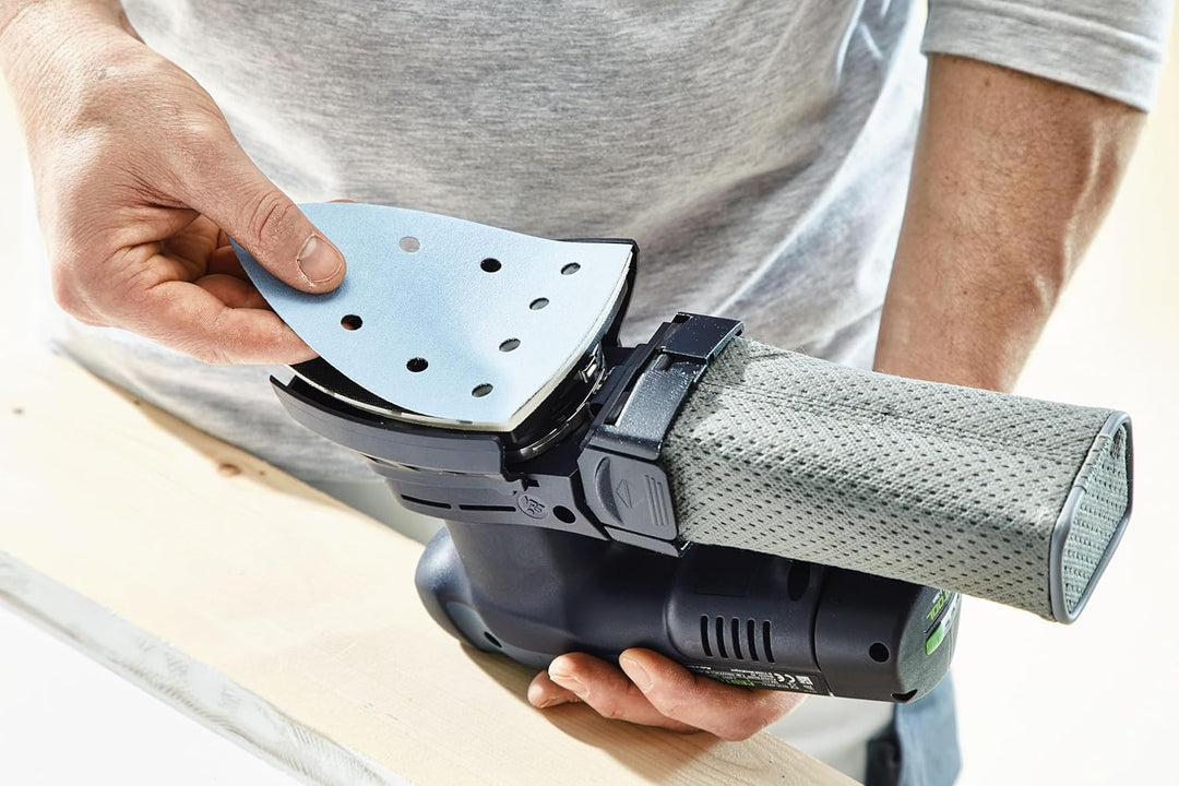 FESTOOL - 577545 - Festool Schleifblatt STF DELTA/9 P100 GR/100 Granat Schleifscheiben P100 Grit / 1