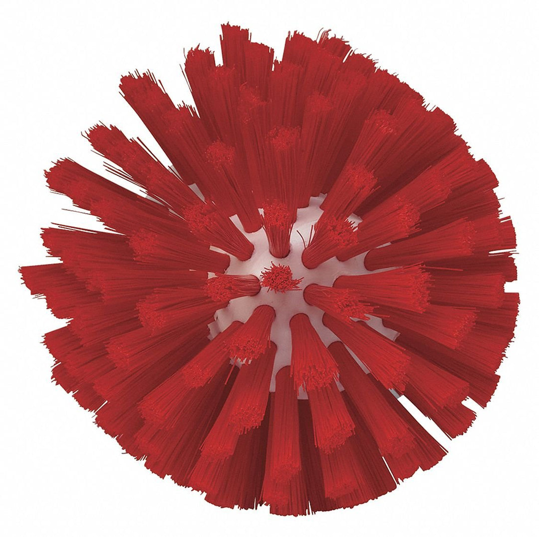 Vikan, Red Tube Brush,Medium,5",PP/PBT, 7035 7035 Rot, 7035 Rot