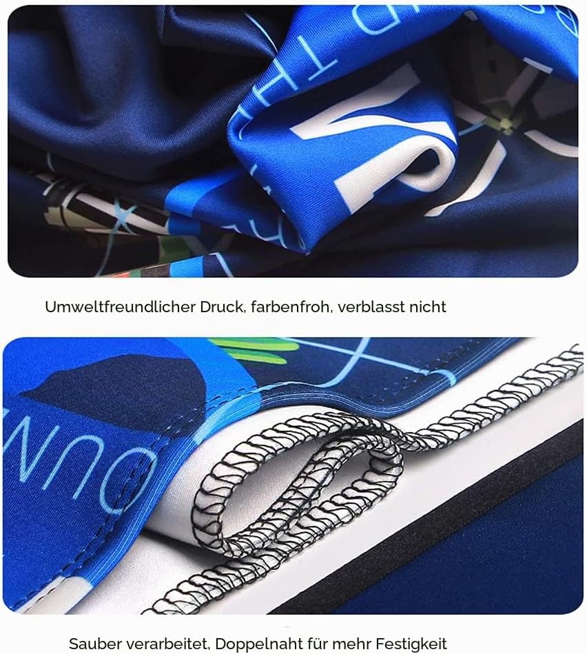 MosaiRudo Dickere Kofferhülle,Elastische Koffer-Abdeckungen Passend für 18-32 Zoll Koffer, Gepäckabd