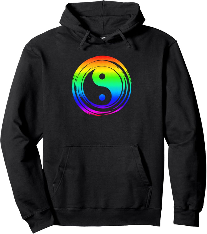 Yin und Yang Pullover Hoodie