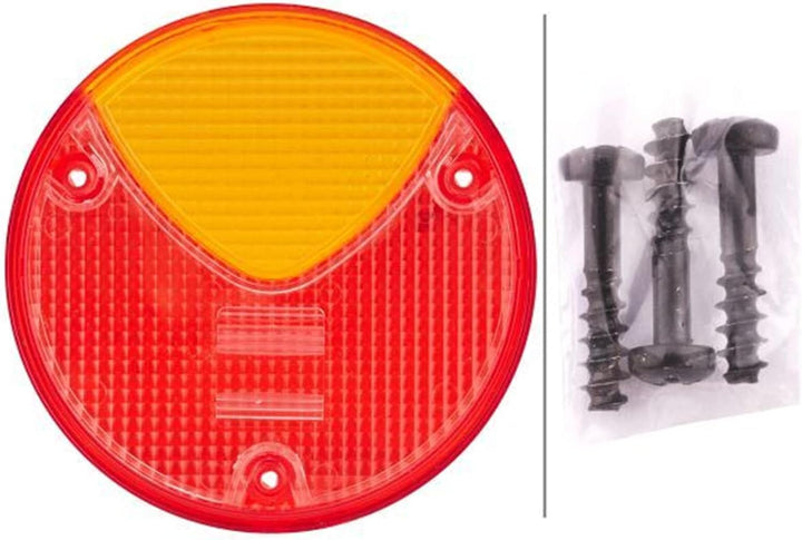 HELLA Rückleuchte - Glühlampe - 24V / 12V - Anbau/geschraubt - ECE/ADR/GGVS - Lichtscheibenfarbe: ro