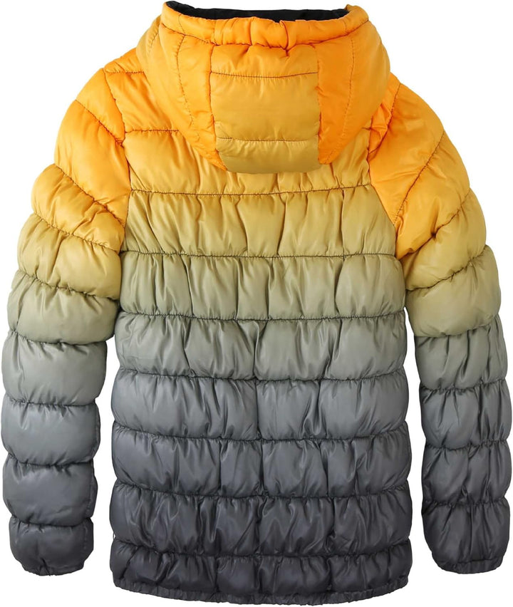 Krumba Jungen Wasserdicht Kapuze Puffer Jacken 146 Schwarz, 146 Schwarz