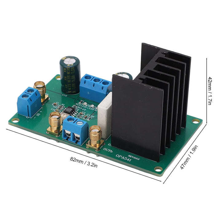 SEAFRONT OPA541 Niederfrequenz Leistungsverstärkermodul 5 A 10‑40 V Audioverstärkerplatine mit Kühlk