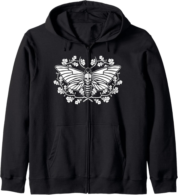 Death's Head Hawk Moth Graphic Kapuzenjacke