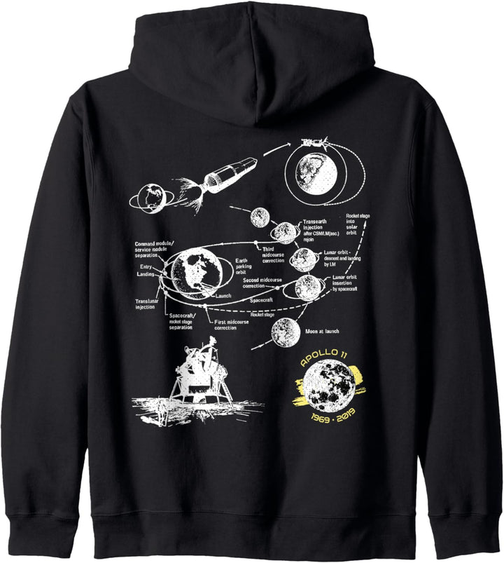 First Moon Landing 50th Anniversary of Apollo 11 Mission Kapuzenjacke