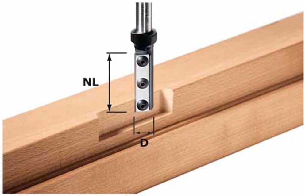 Festool Nutfräser-Wendeplatten HW S12 D16/50 WP