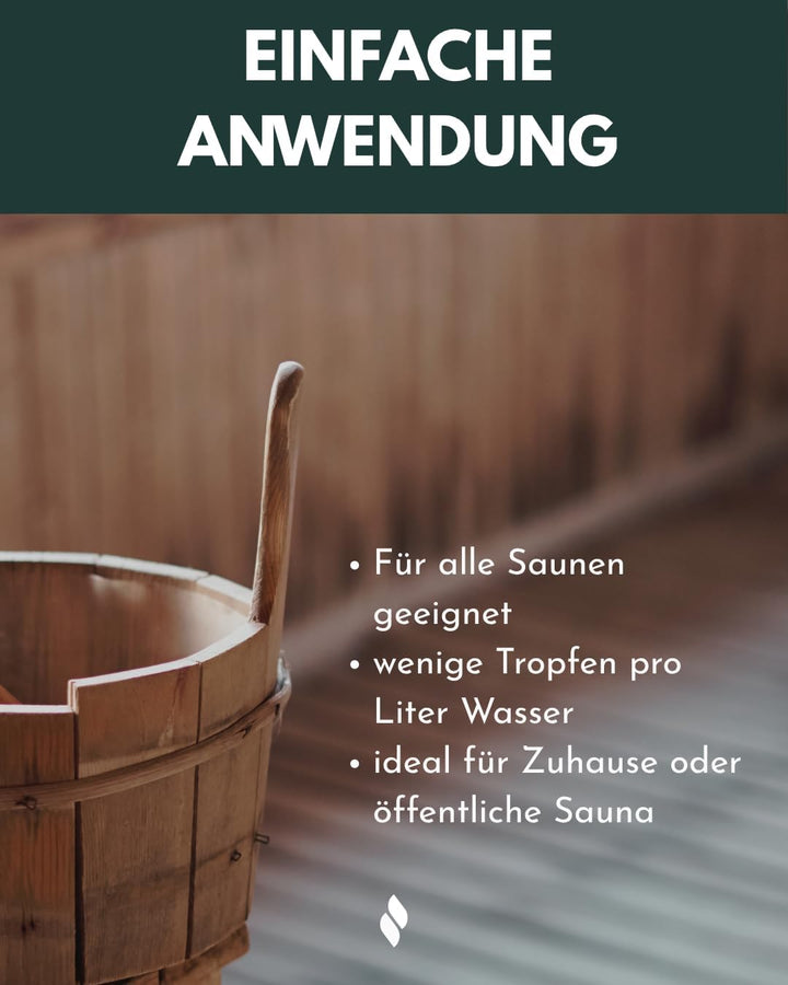 frihed | Saunaaufguss | Premium Aufgussmittel | langanhaltender Sauna Duft | 100ml Glasflasche | Ges