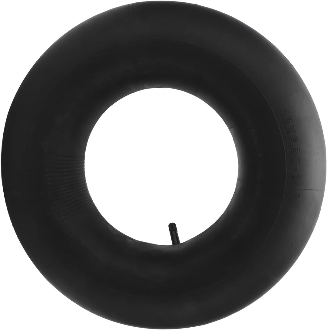 16x6.50-8 Reifen Schlauch, Premium Gummi, mit geradem Schaftventil, für Traktoren, Rasenmäher, Schne