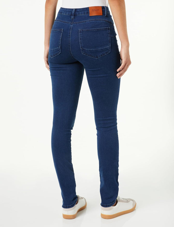 SELECTED FEMME Damen Onlpower-royal Hw Push Up Skinny Dnm Ext XS / 30L Dark Blue Denim, XS / 30L Dar