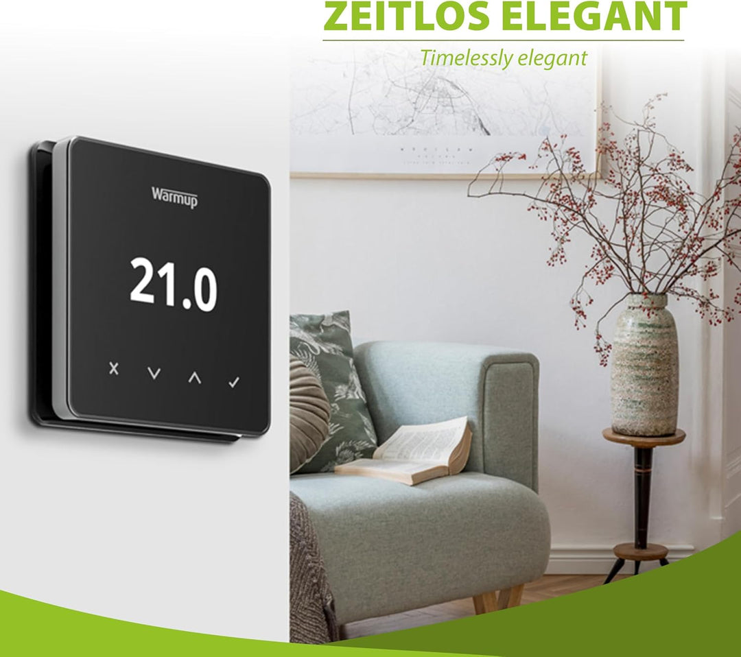 Mi-Heat Warmup Element Smart WiFi Thermostat Raumregler für Fussbodenheizung, Elektro Heizung, Farbe