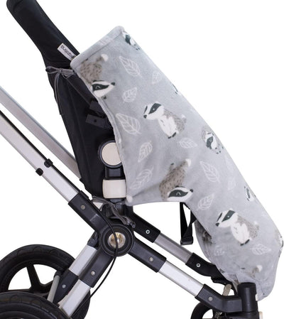 JYOKO KIDS Universal Baby Fusssack Kinderwagen, Extra Weicher Fleece für den Winter (BADGER, Fleece