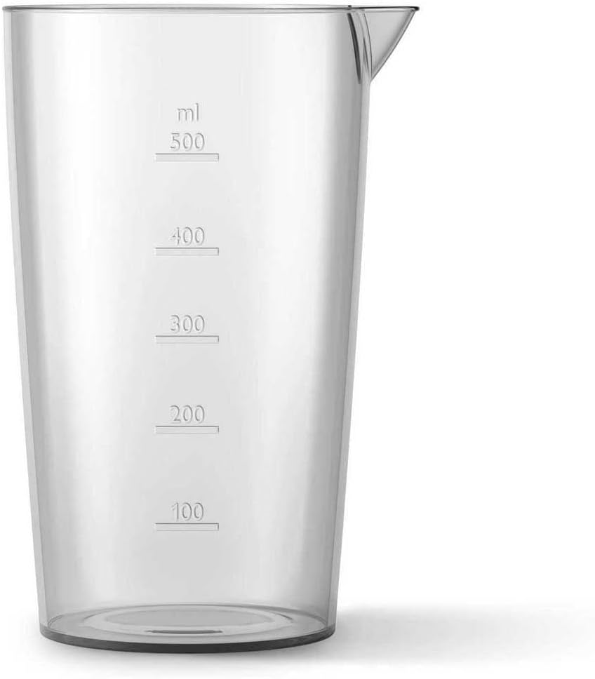 Philips Hr2535/00 Promix Handmixer mit Becher, S-Blade-Klingen, Zubehör inklusive, kompakter Zerklei