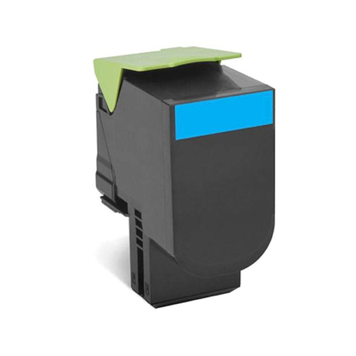 Lexmark 80C2XC0 Extra High Yield Toner Cartridge Cyan OneSize, Cyan OneSize