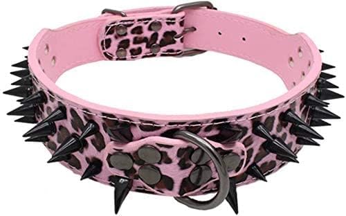 Hundehalsband Mit Scharfen Stacheln Besetzte Luxuriös Gepolsterte LederhalSWänder für Mittelgrosse H