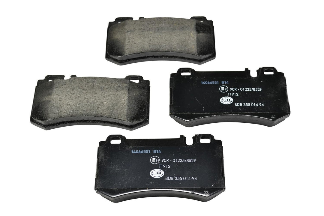 HELLA PAGID 8DB 355 014-941 Bremsbelagsatz - T1912 - Dicke/Stärke: 14.8mm - Bremssystem: Brembo - fü