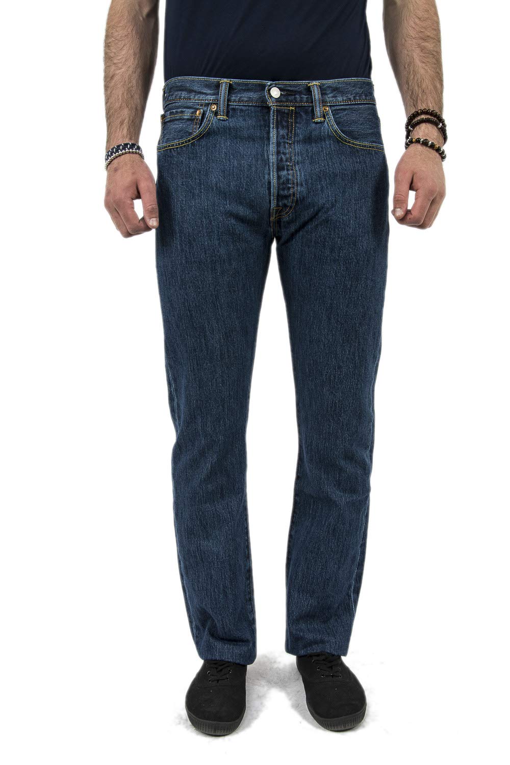 Levi's Herren 501 Original Fit V5 Jeans 29W / 32L Stonewash, 29W / 32L Stonewash