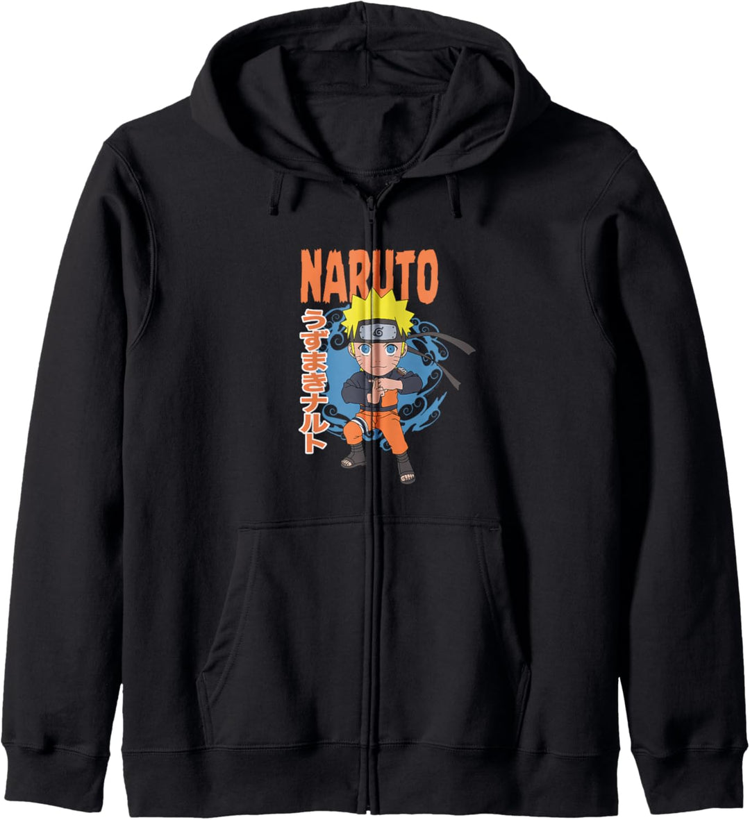 Naruto Shippuden Chibi Naruto die Pose Kapuzenjacke